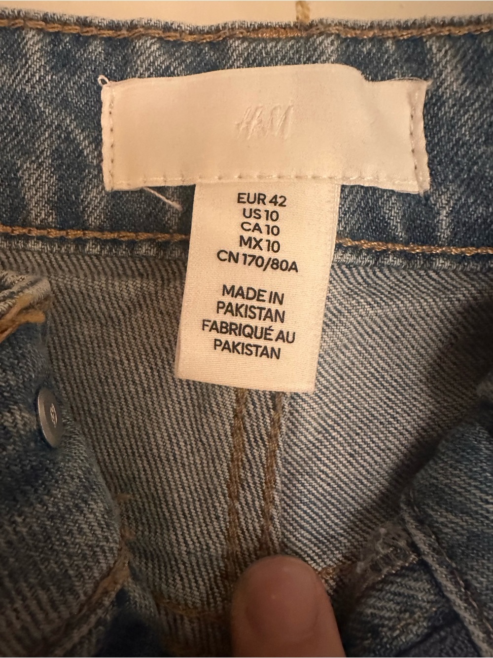 Jeans subcategory identification